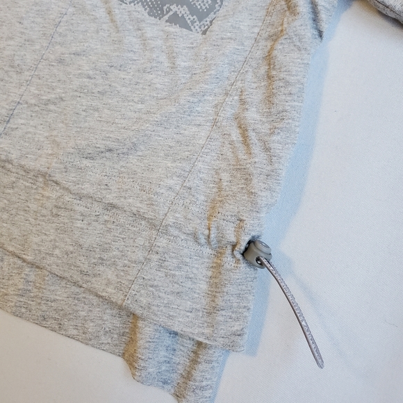 NWT$70 Adidas by Stella McCartney Graphic Digi Drawstring-Waist Short-Sleeve Tee - Picture 9 of 16